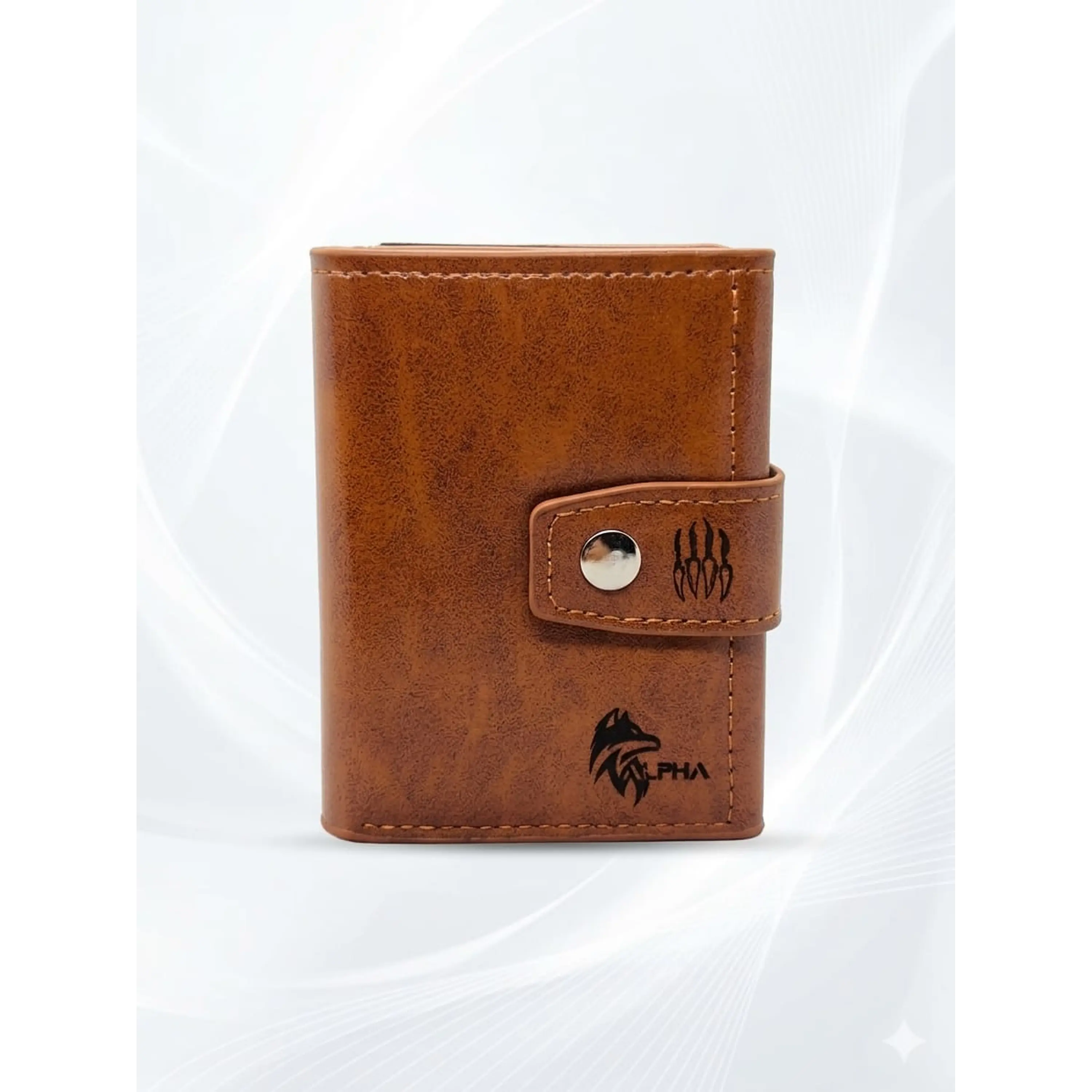 Carteira Porta-Cartões Compacta (Rfid) - ALFA Brown 4