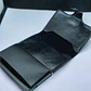 Carteira Porta-Cartões Compacta (Rfid) - Pele Preta - Thumbnail 7