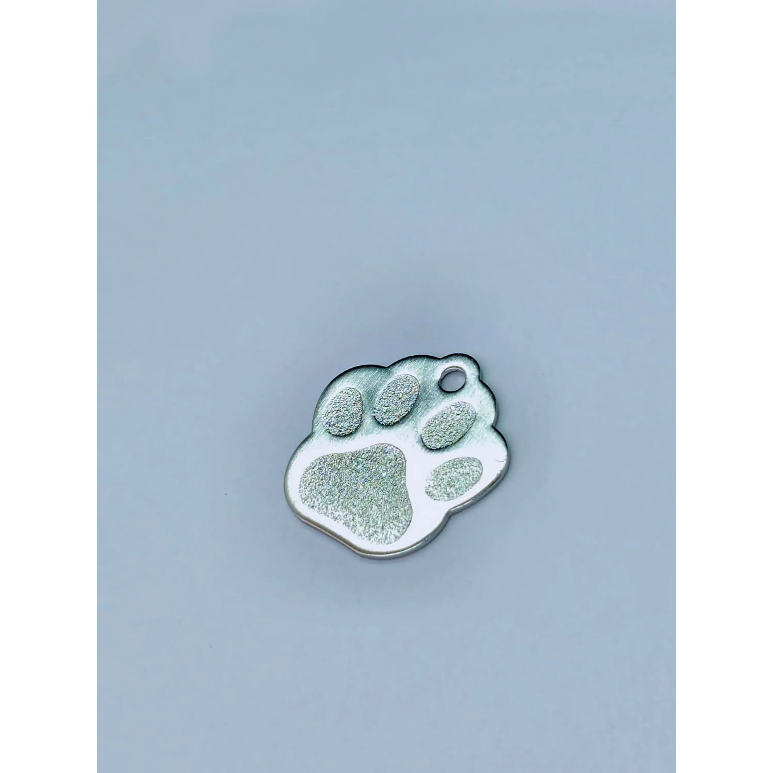 Chapas de Identificação Metálicas • Formato Patinha 6