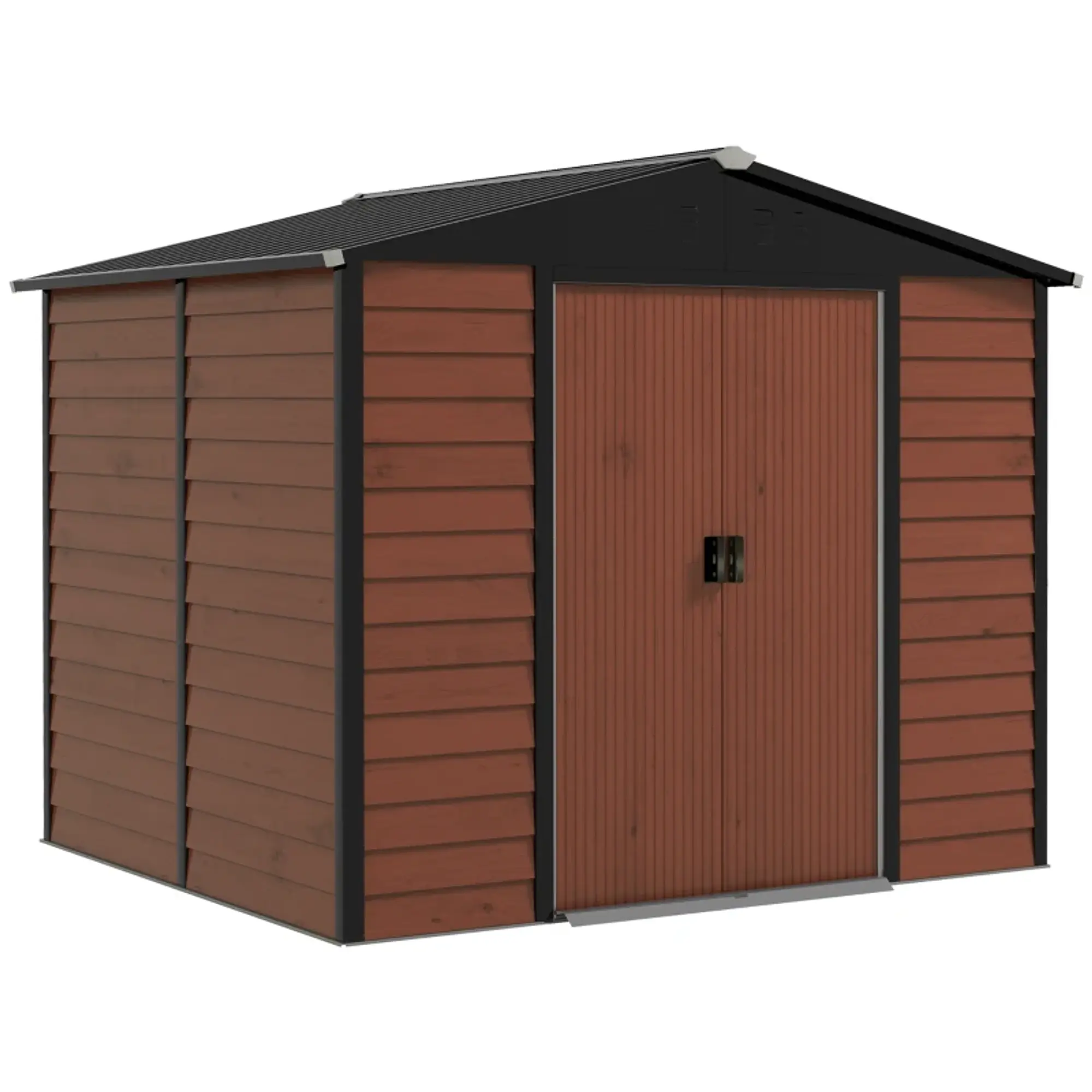 Abrigo de Jardim Exterior 4,4 m² 240x206x198 cm  1