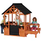 Casinha Infantil Exterior e Interior de Madeira  - Thumbnail 3