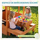 Casinha Infantil Exterior e Interior de Madeira  - Thumbnail 6
