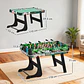 Mesa de Jogos 6 em 1 Dobrável 118x104x71cm - Thumbnail 2