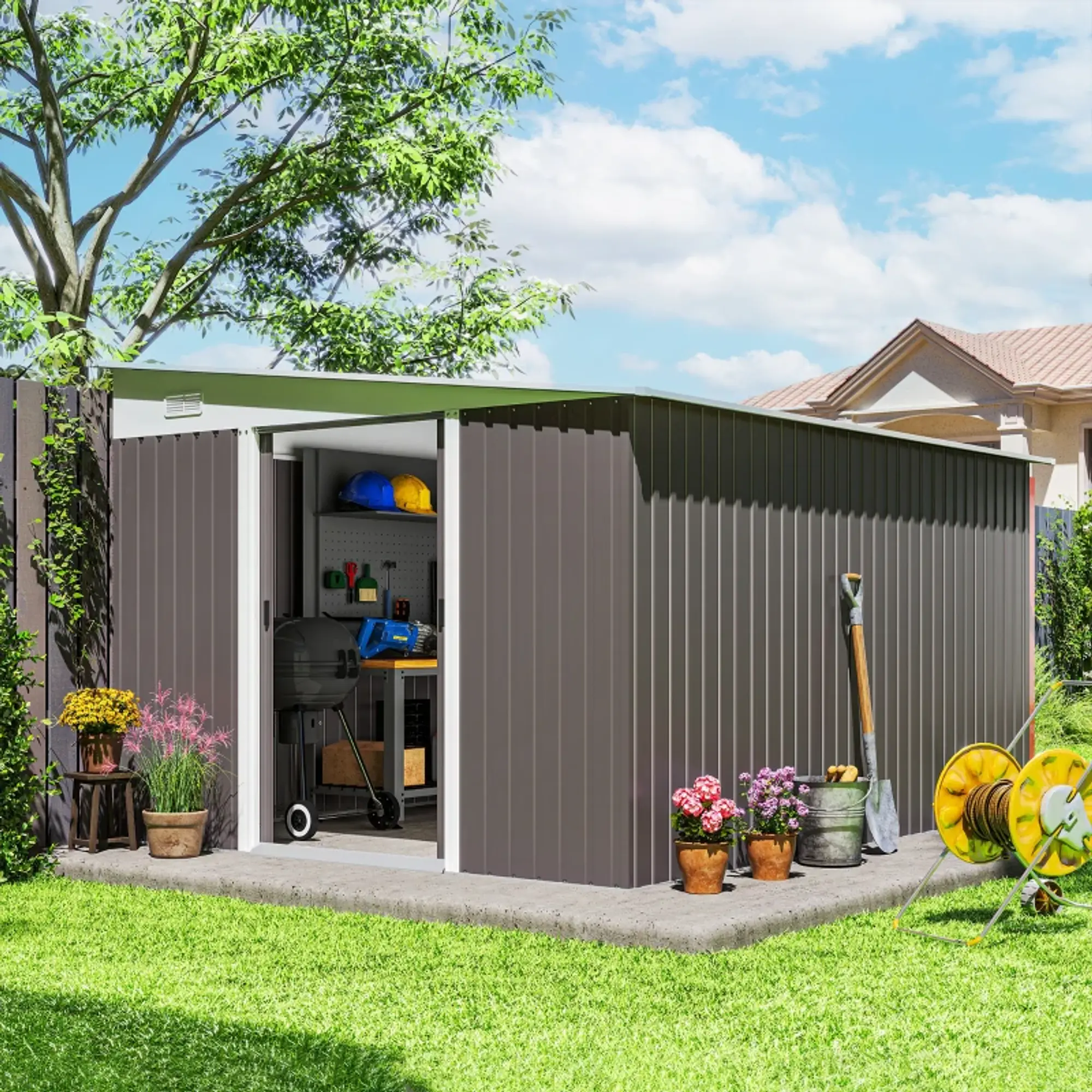 Abrigo de Jardim 8,9 m² 6