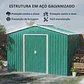 Abrigo de Jardim Exterior 4,9 m² - Thumbnail 11