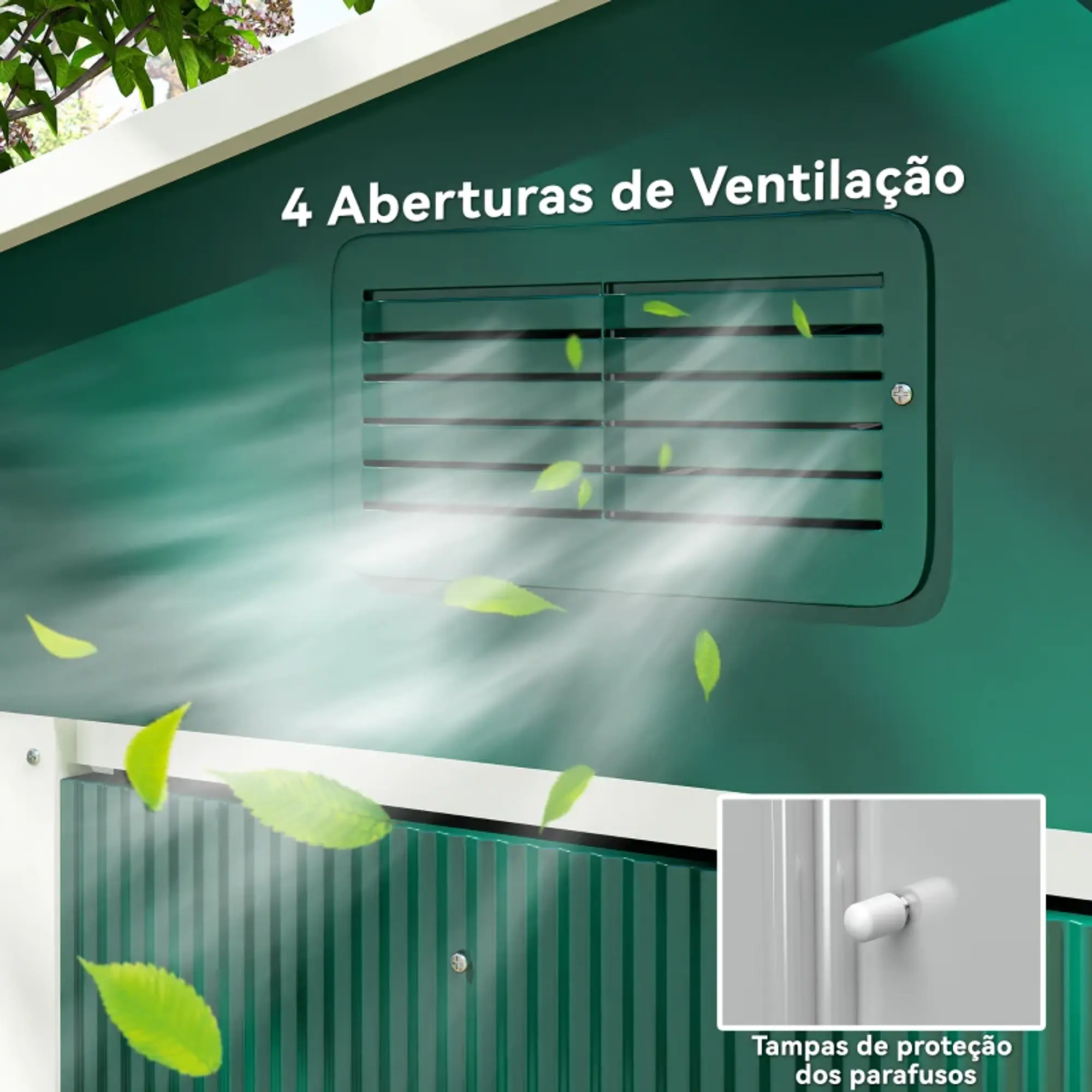 Abrigo de Jardim de 3,6 m² 7