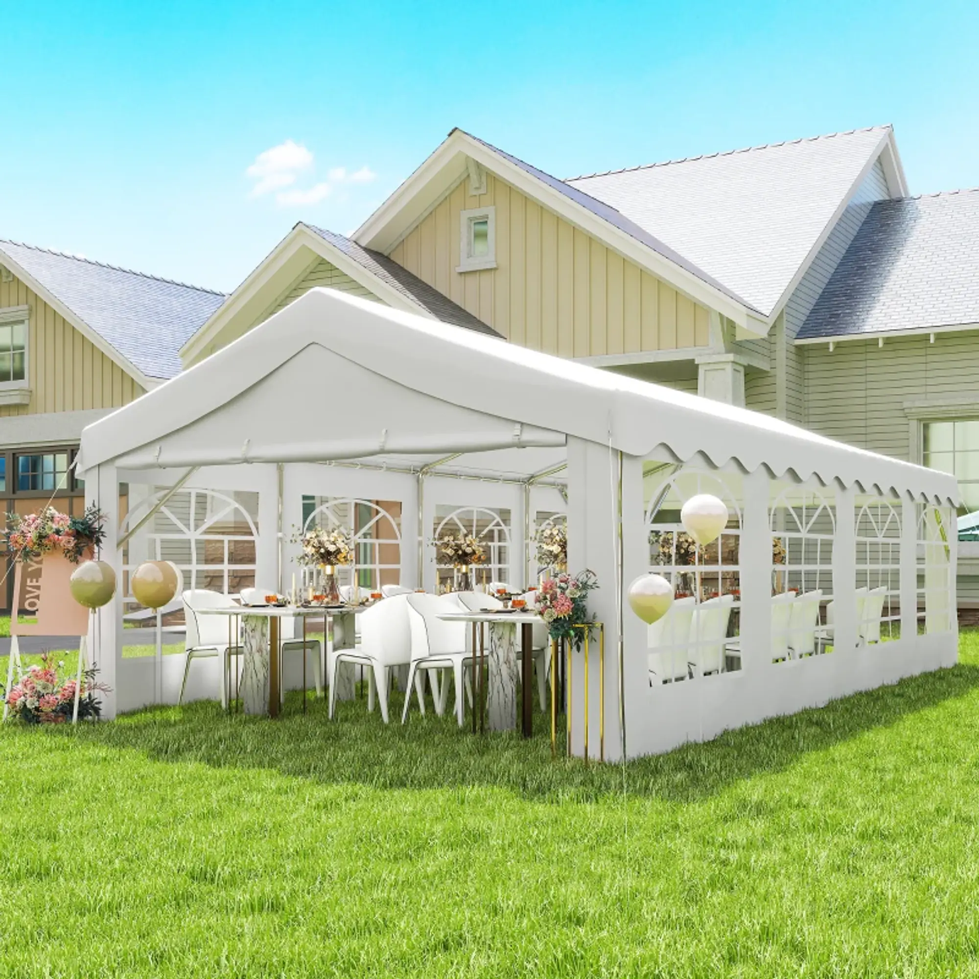 Tenda para Festas/ Eventos 8x4m 2