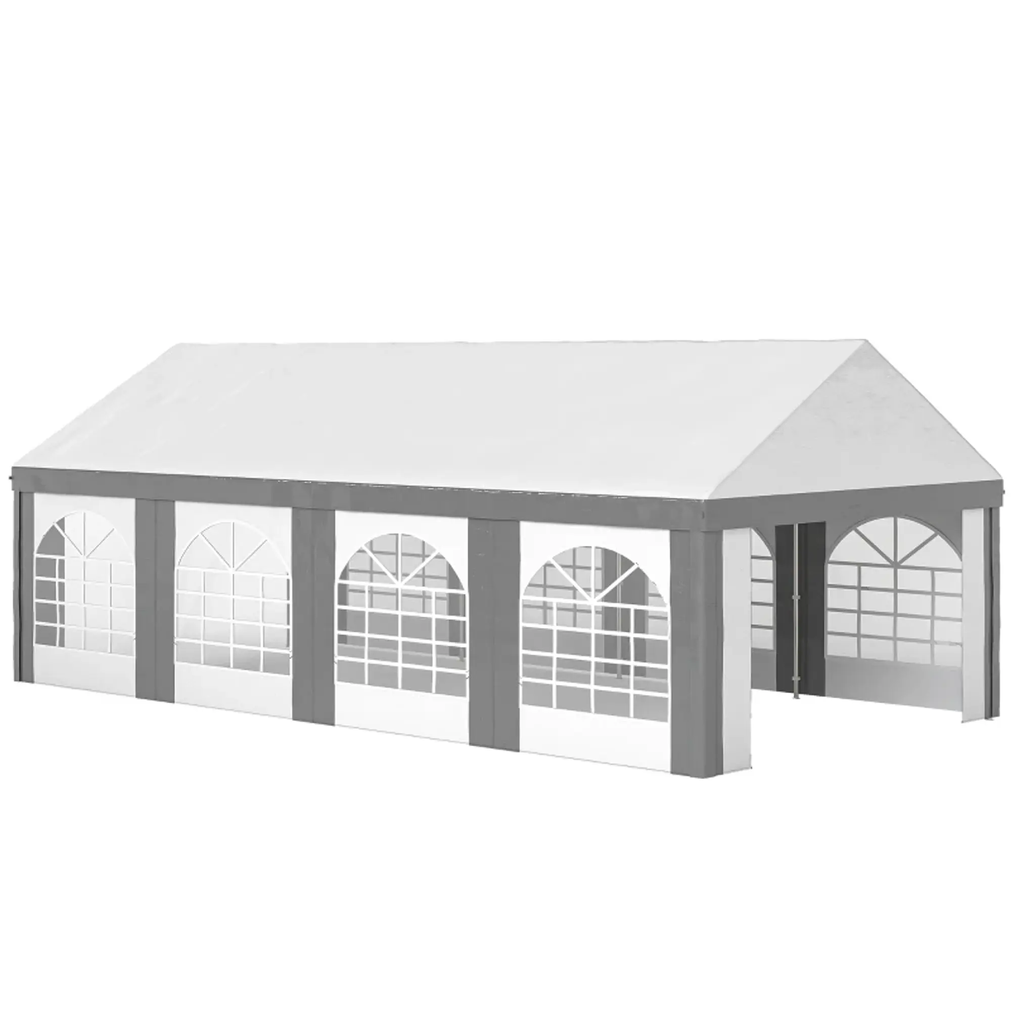 Tenda para Festas 4x8 m Janelas Anti-UV 1