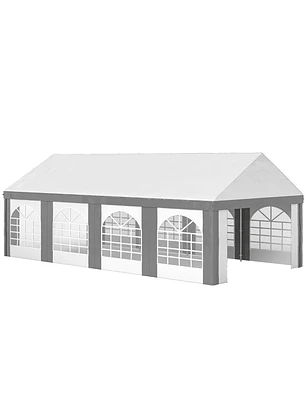 Tenda para Festas 4x8 m Janelas Anti-UV