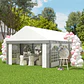 Tenda para Festas 4x8 m Janelas Anti-UV - Thumbnail 2