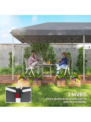 Tenda Dobrável 585x295x270 cm