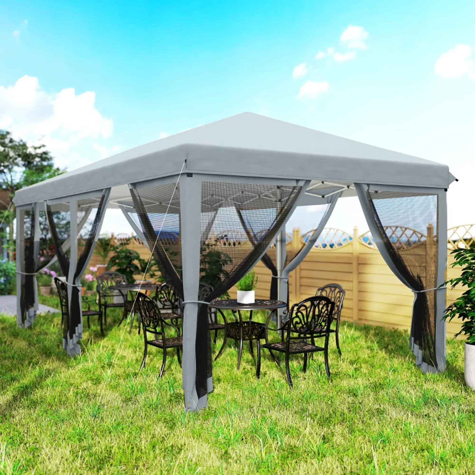 Tenda Dobrável 585x295x270 cm 10