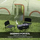 Tenda de Campismo Familiar Tipo Túnel para 4-6 Pessoas - Thumbnail 10