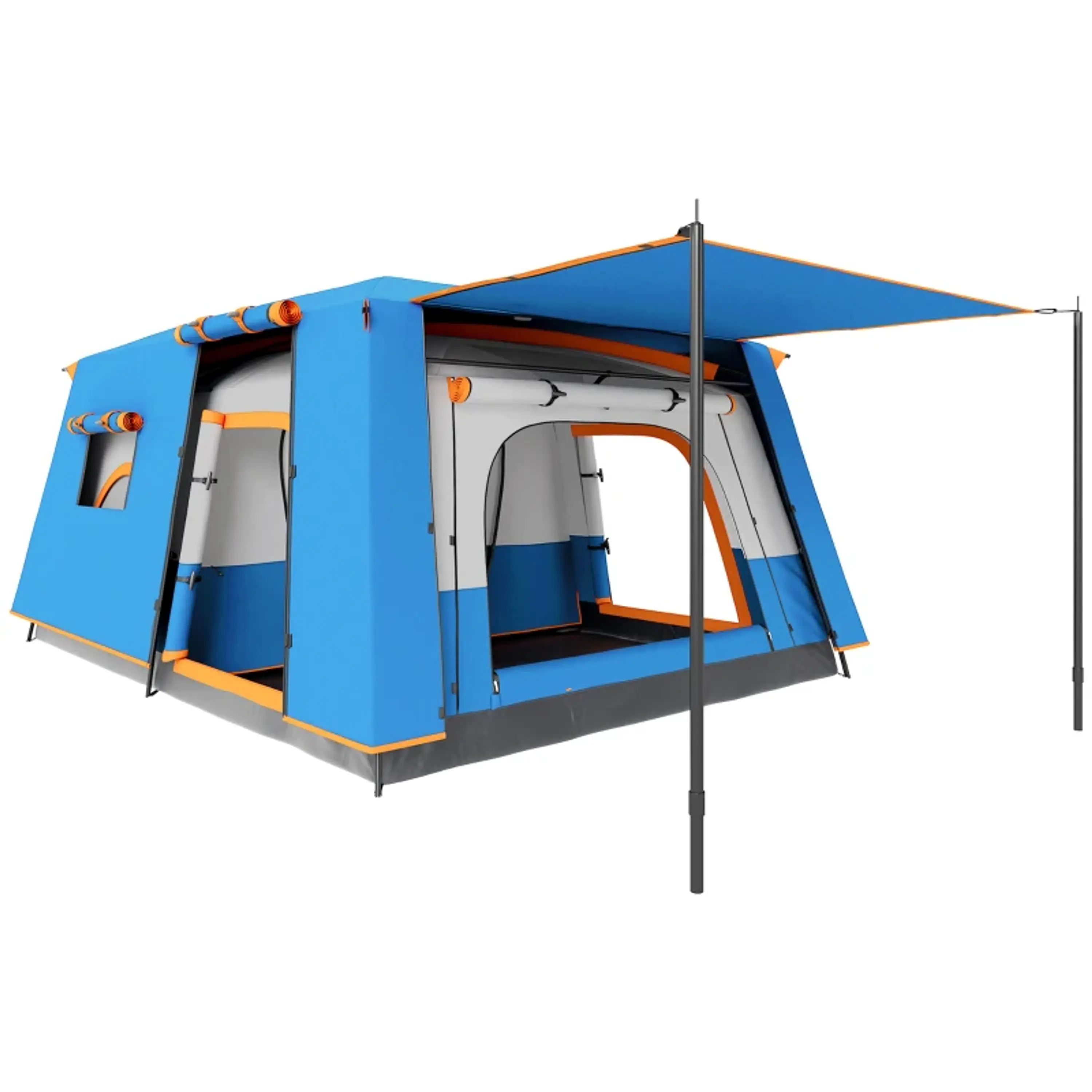 Tenda de Campismo com 2 Quartos 3