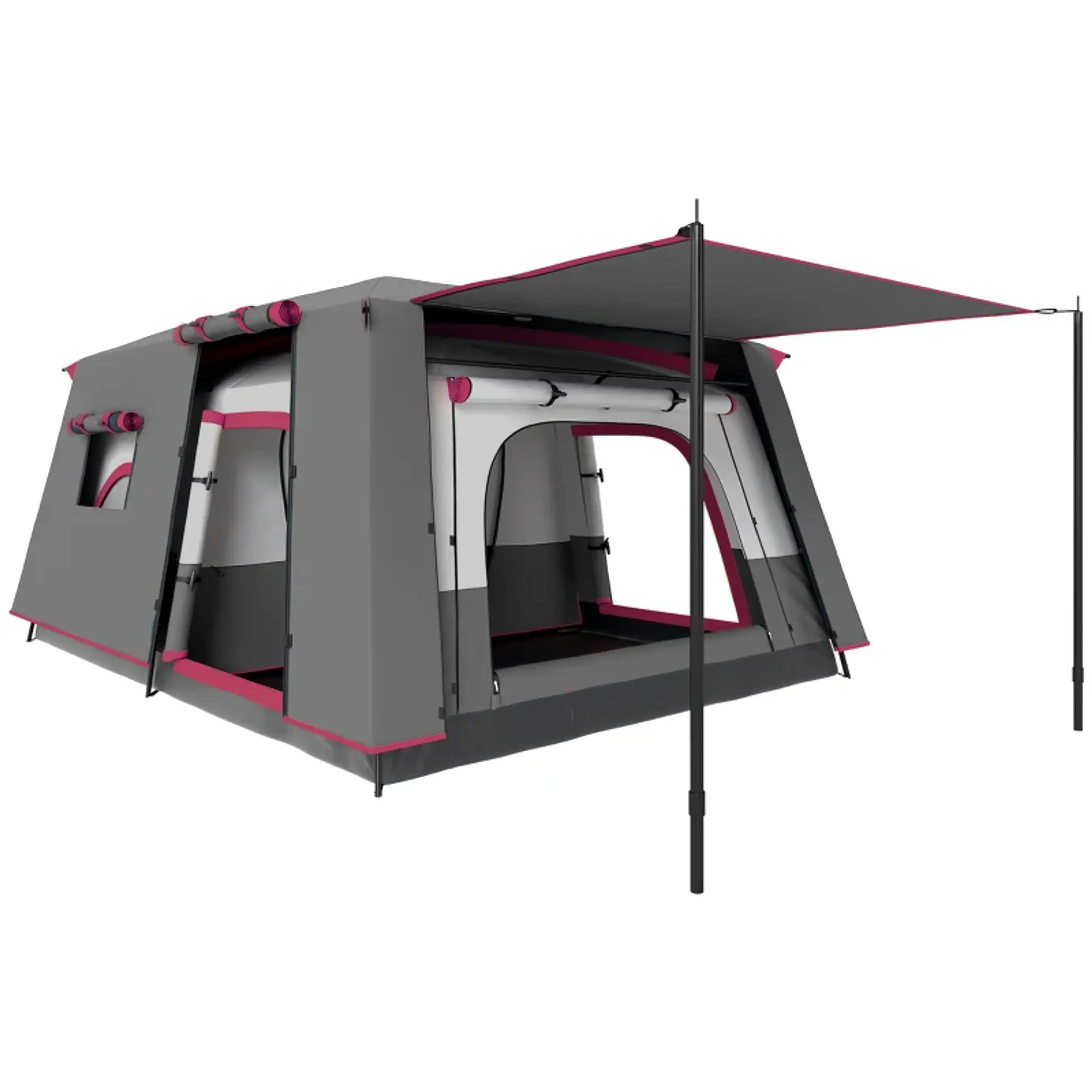 Tenda de Campismo com 2 Quartos 1