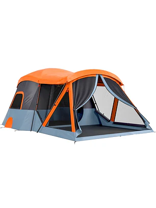 Tenda de Campismo Familiar com 2 Quartos