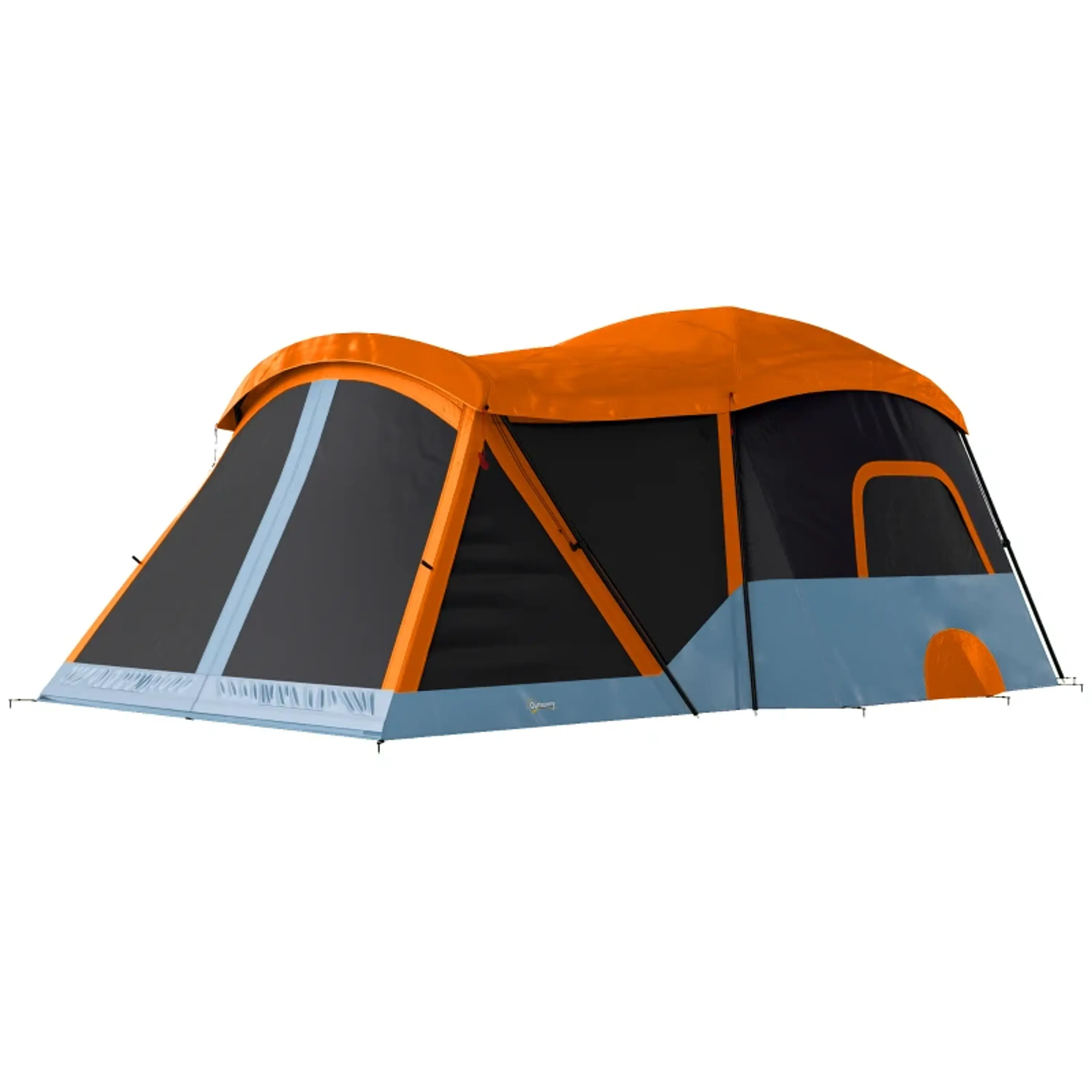 Tenda de Campismo Familiar com 2 Quartos 6