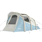 Tenda de Campismo Insuflável com Bomba, Impermeável - Montagem Rápida Azul - Thumbnail 1
