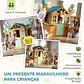 Casa Infantil  de Madeira com Balcão Floreiras - Thumbnail 6