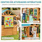 Casa Infantil  de Madeira com Balcão Floreiras - Thumbnail 9