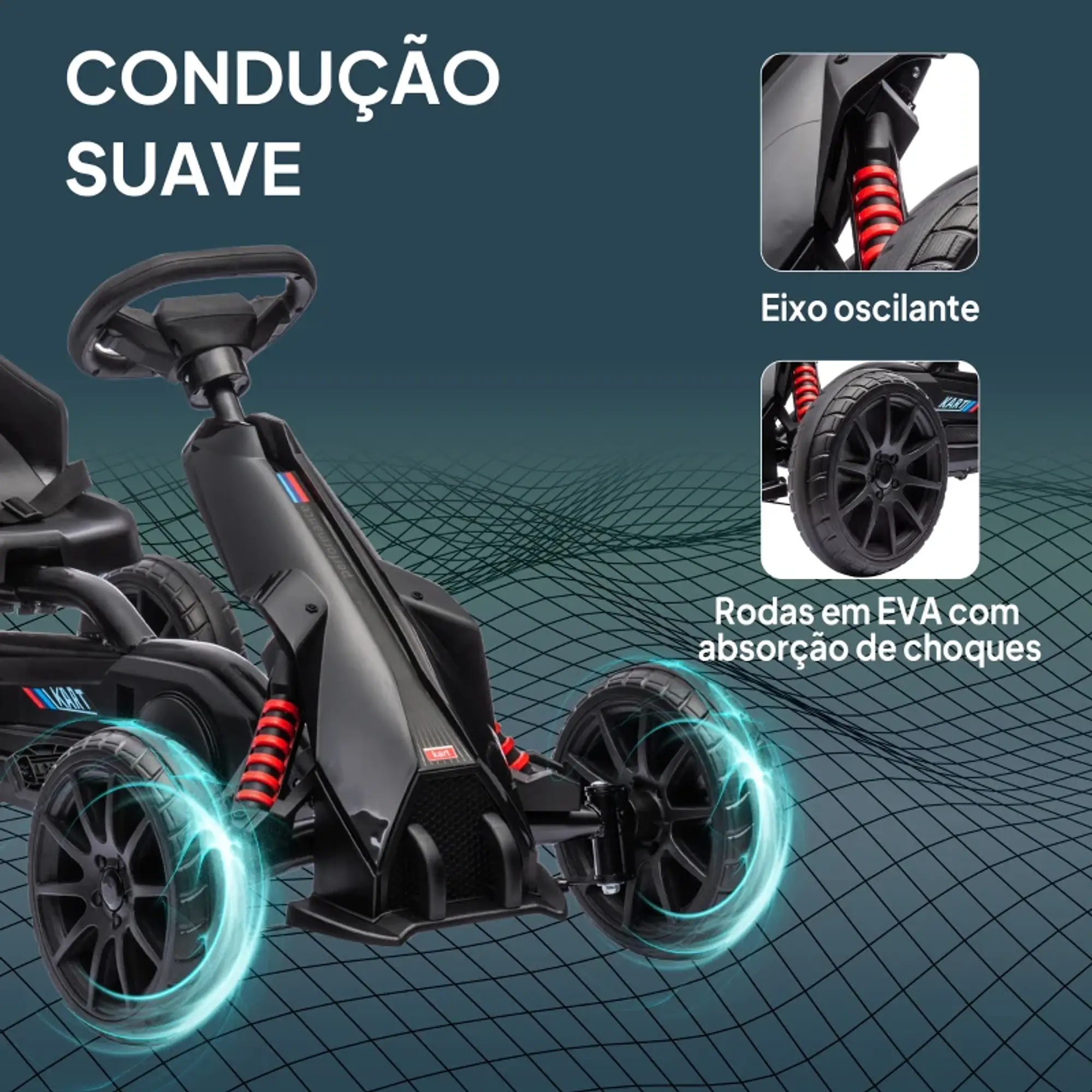Kart a Pedais para Crianças 6
