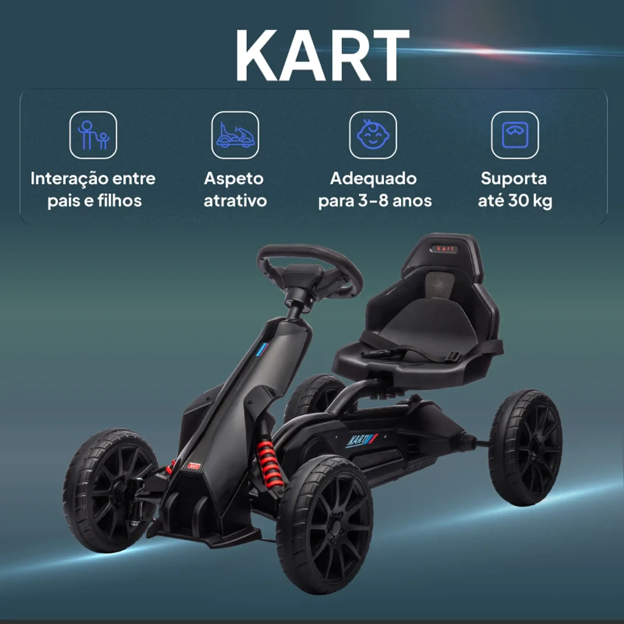 Kart a Pedais para Crianças 7