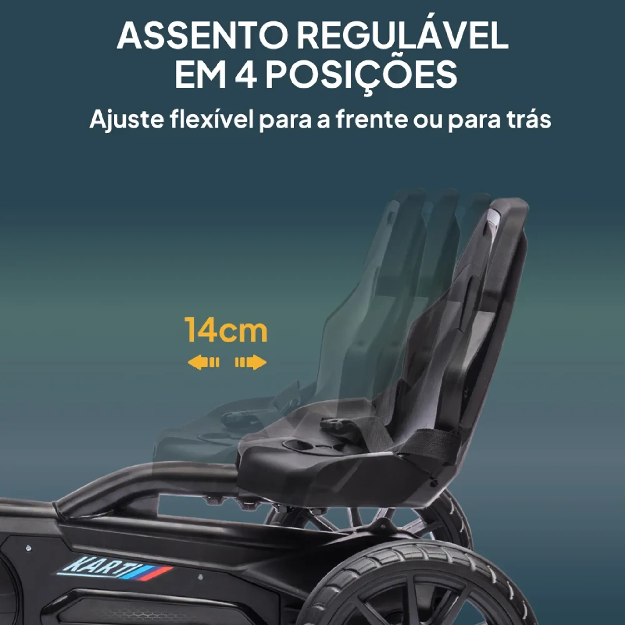 Kart a Pedais para Crianças 10