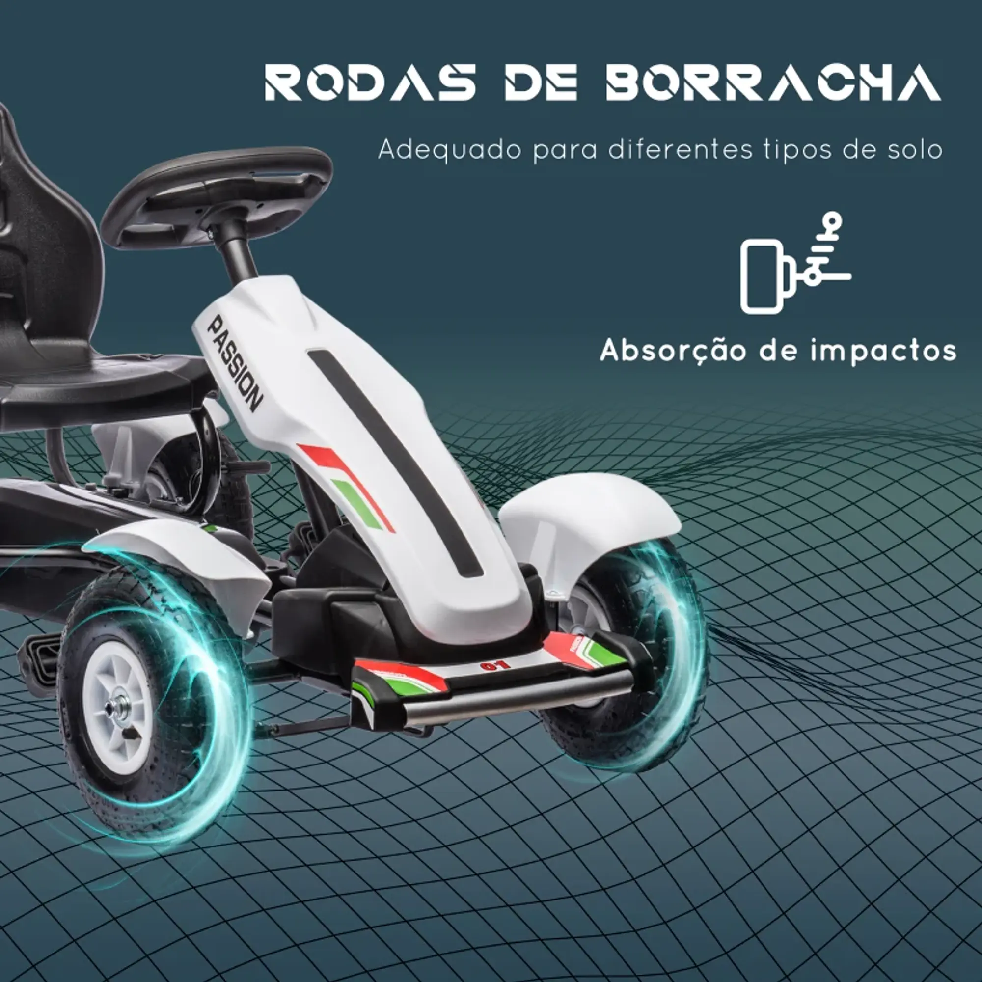 Kart a Pedais para Crianças de 5-12 Anos 10