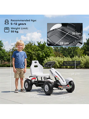 Kart a Pedais para Crianças de 5-12 Anos