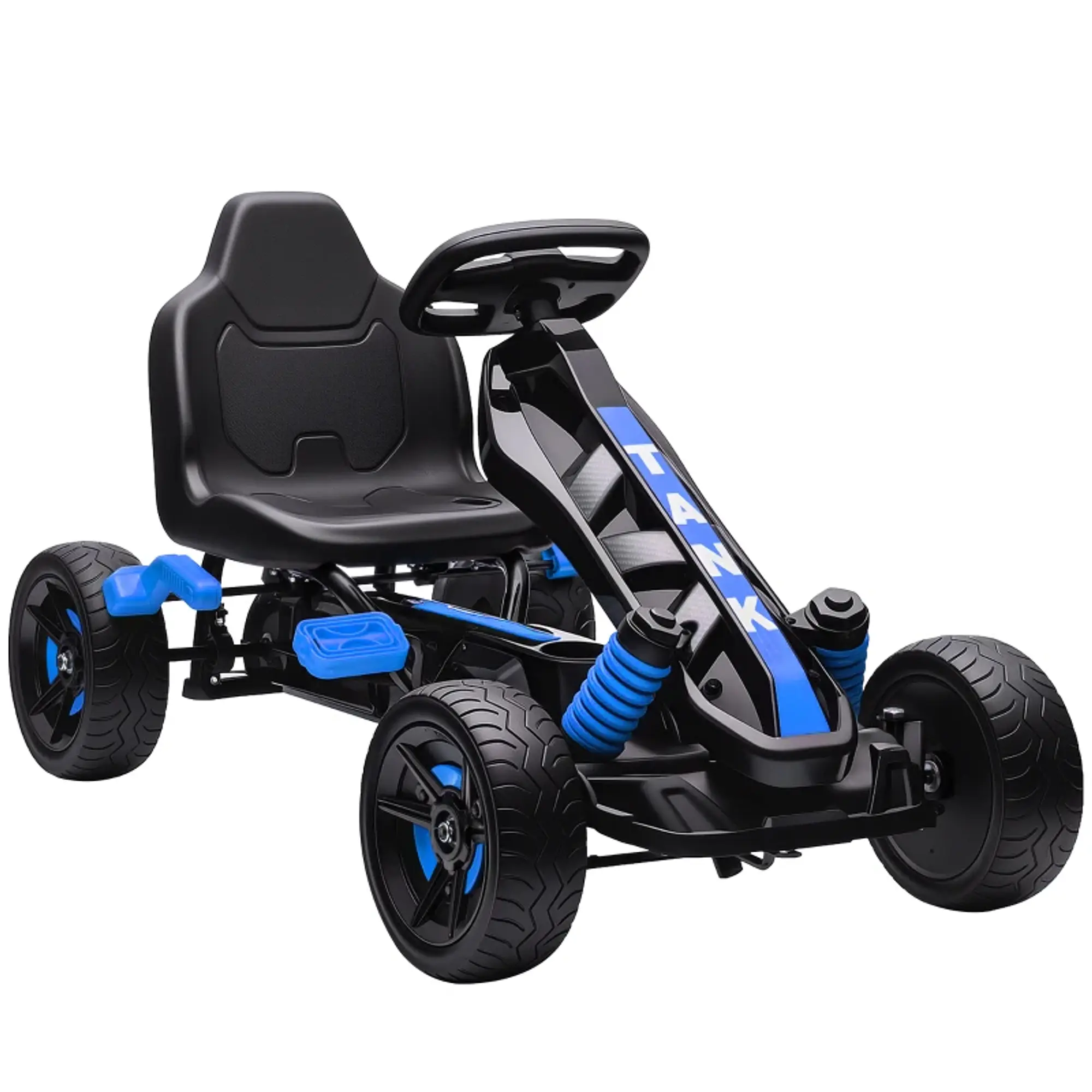Kart a Pedais para Crianças com Embraiagem Automática Travão e Rodas Antiderrapantes EVA 5
