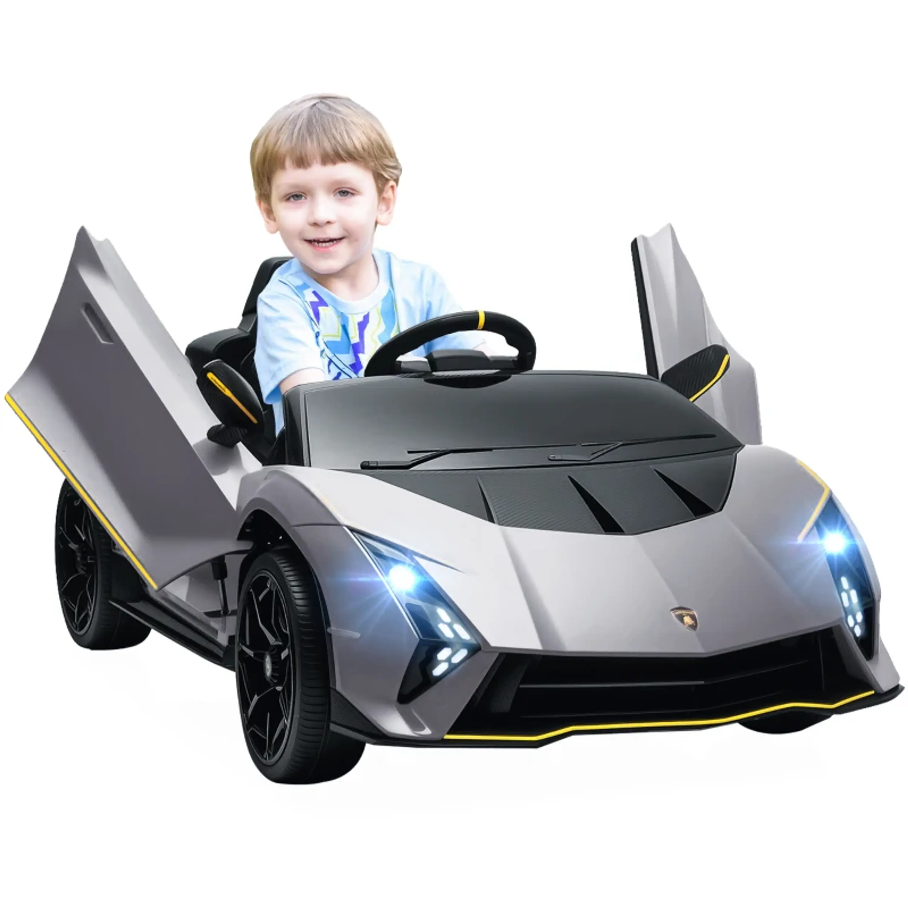 Carro Elétrico Lamborghini 12V  com Musica 9