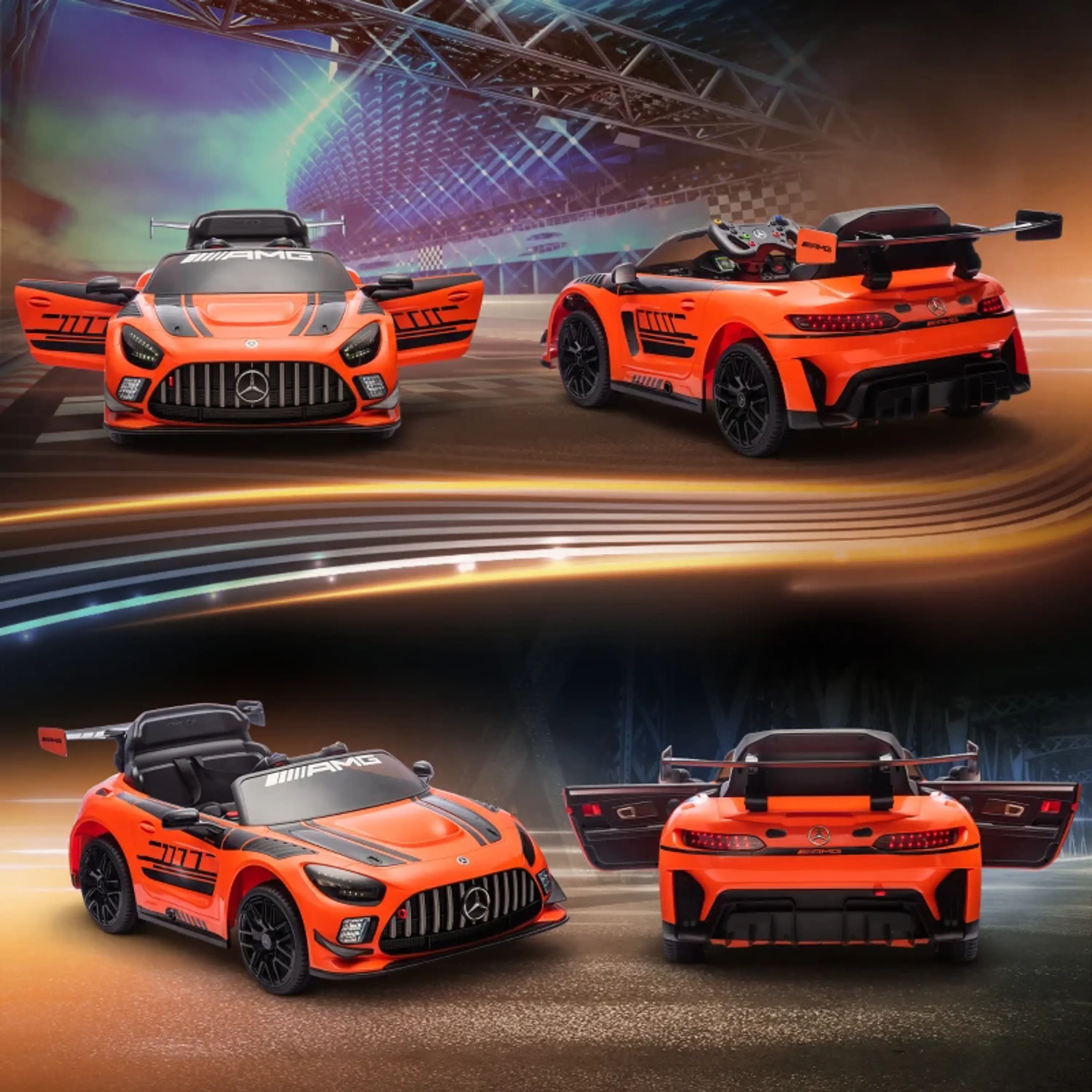 Carro Elétrico Mercedes-AMG GT3 Evo 12V 5