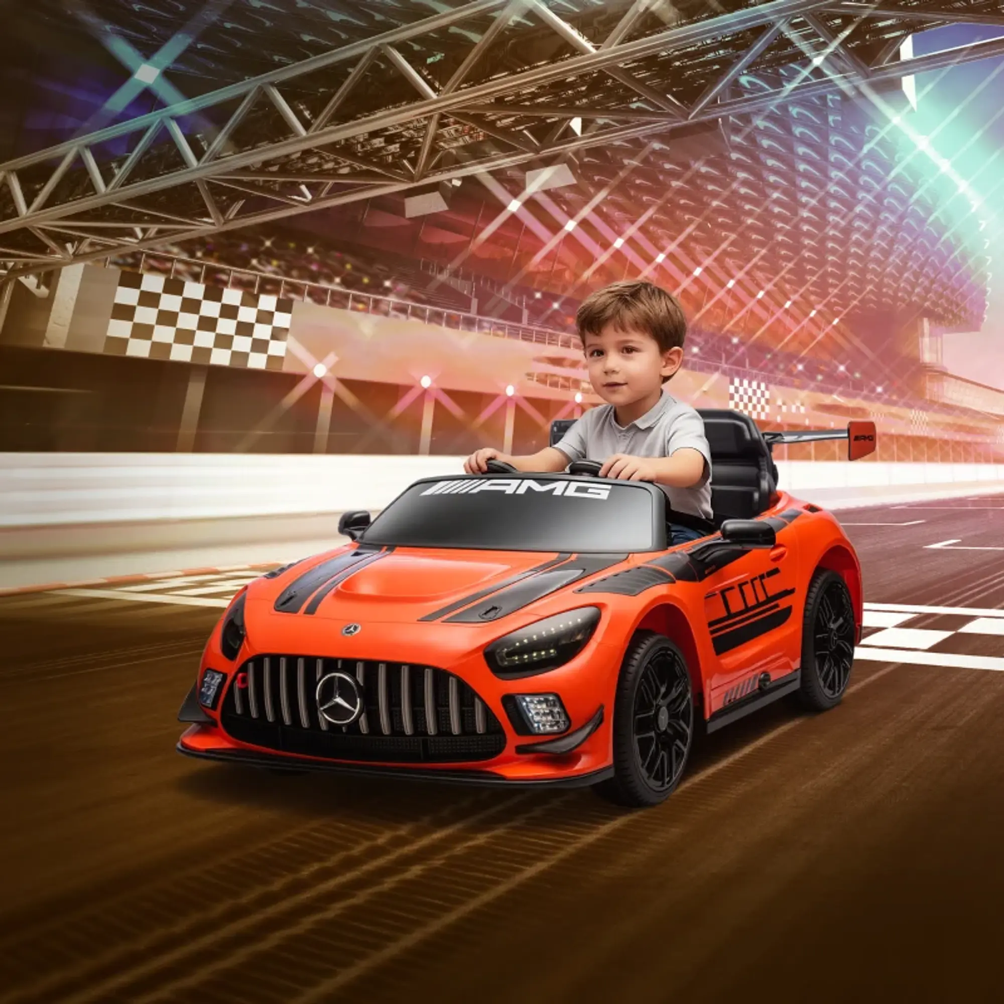 Carro Elétrico Mercedes-AMG GT3 Evo 12V 12