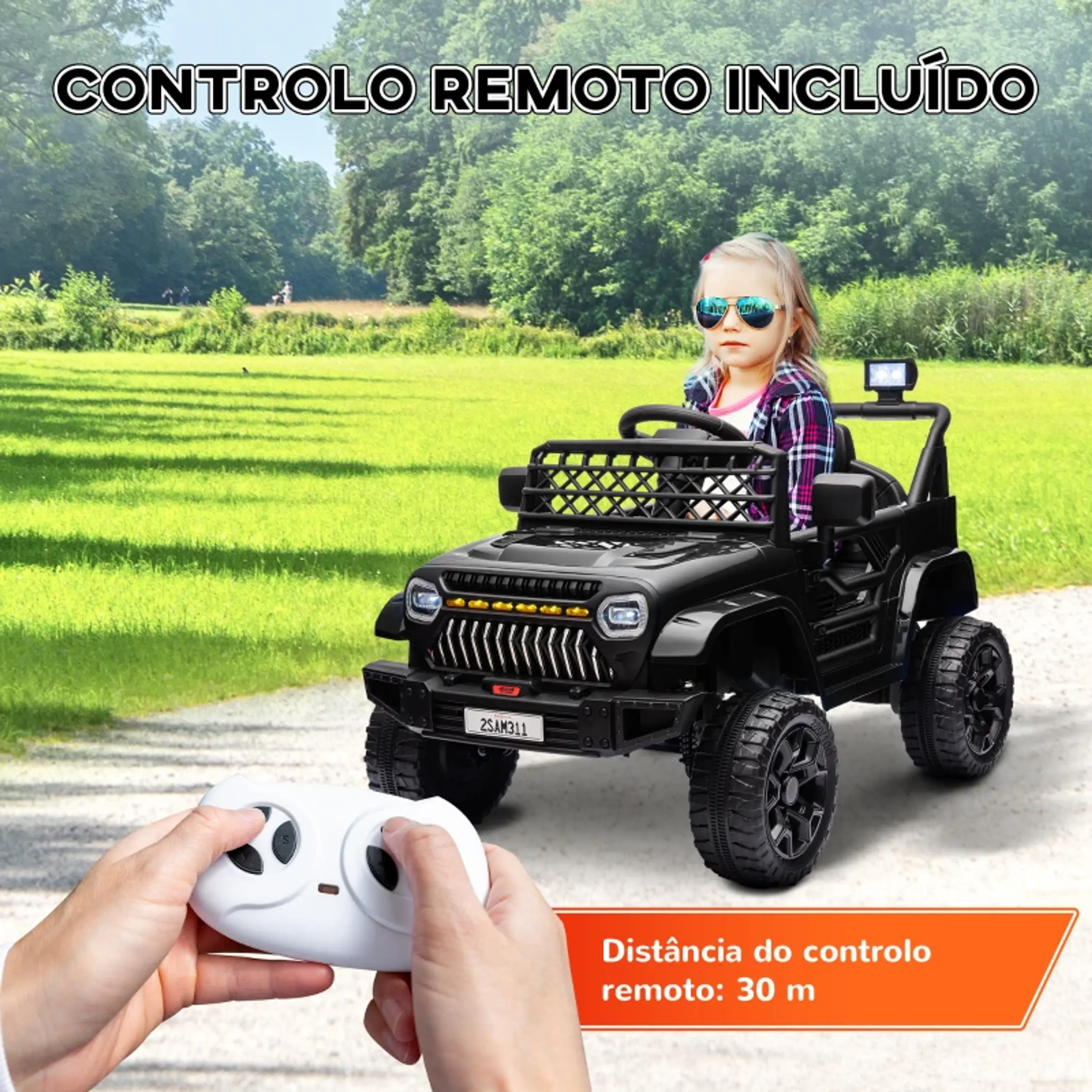 Carro Elétrico Infantil UTV 12V 9