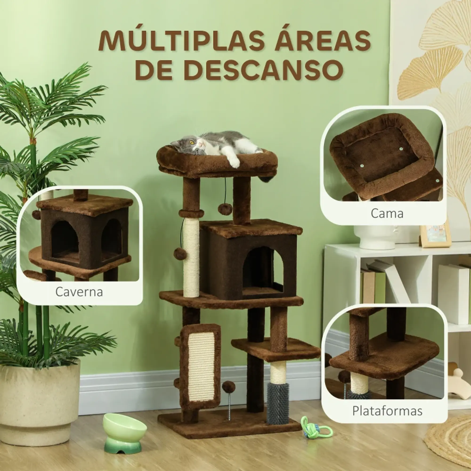 Arranhador para Gatos  104 cm 11