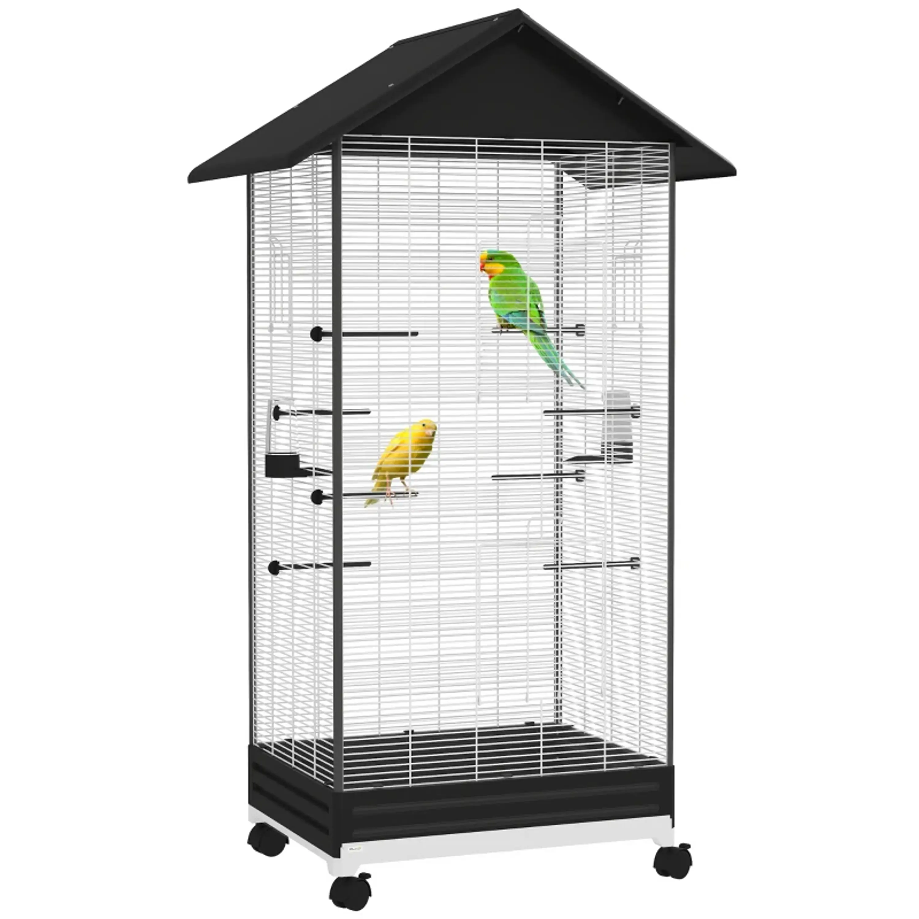 Gaiola para Pássaros Metálica 79x65x155 cm 3