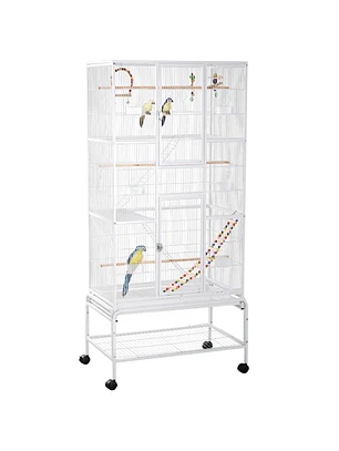 Gaiola full extras 83x53x180 cm Preto