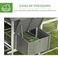 Galinheiro de Madeira para 4-6 galinhas com Ninhos Área Aberta de 2,25 ㎡ - Thumbnail 11