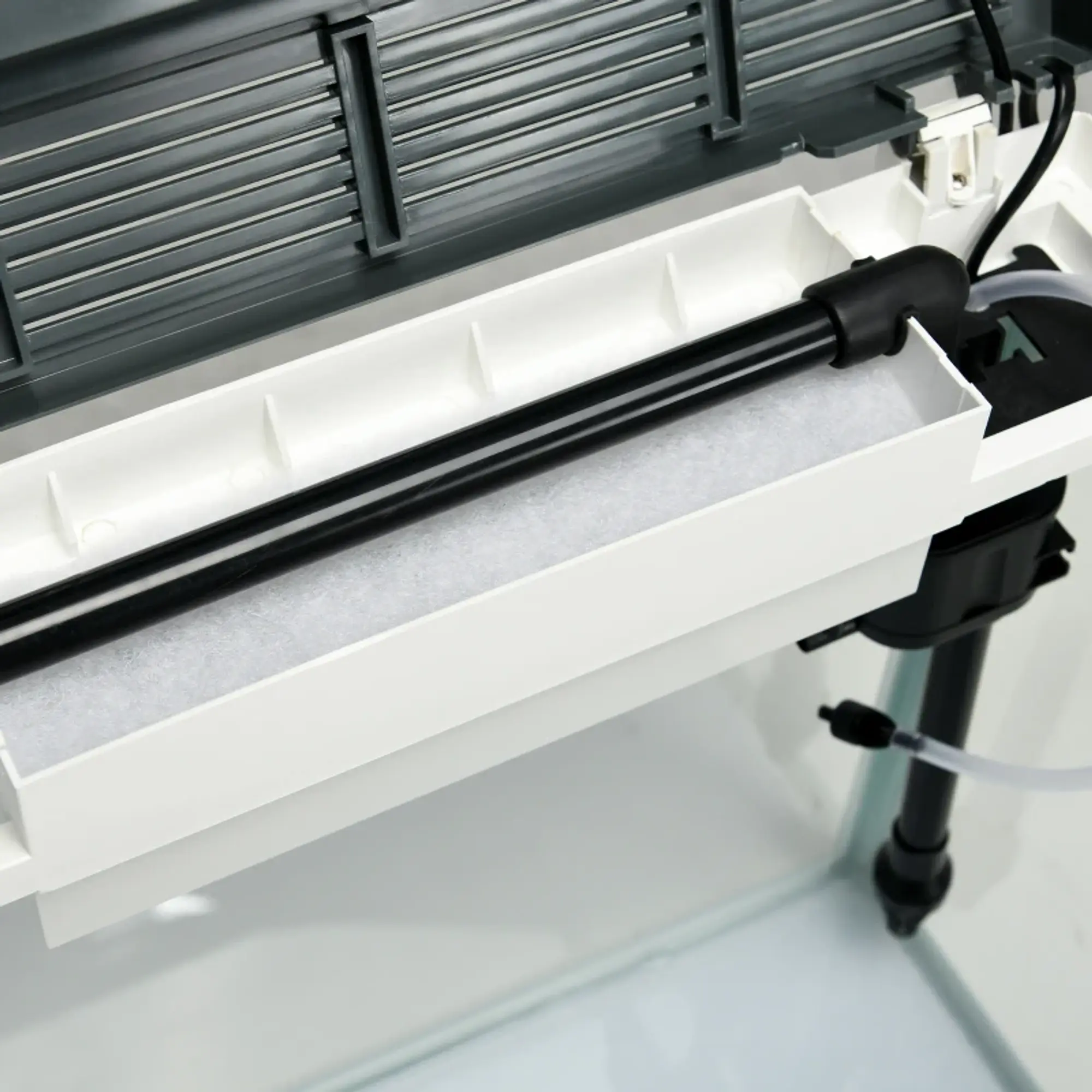 Aquário de Cristal de 28L com Sistema de Filtração 9