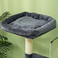 Arranhador para Gatos 134 cm Cinza Escuro - Thumbnail 5