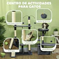 Arranhador para Gatos 134 cm Cinza Escuro - Thumbnail 6