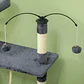 Arranhador para Gatos 134 cm Cinza Escuro - Thumbnail 9
