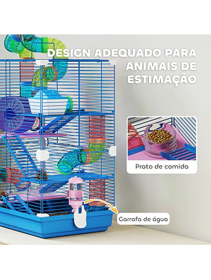 Gaiola para Hamsters com Túnel