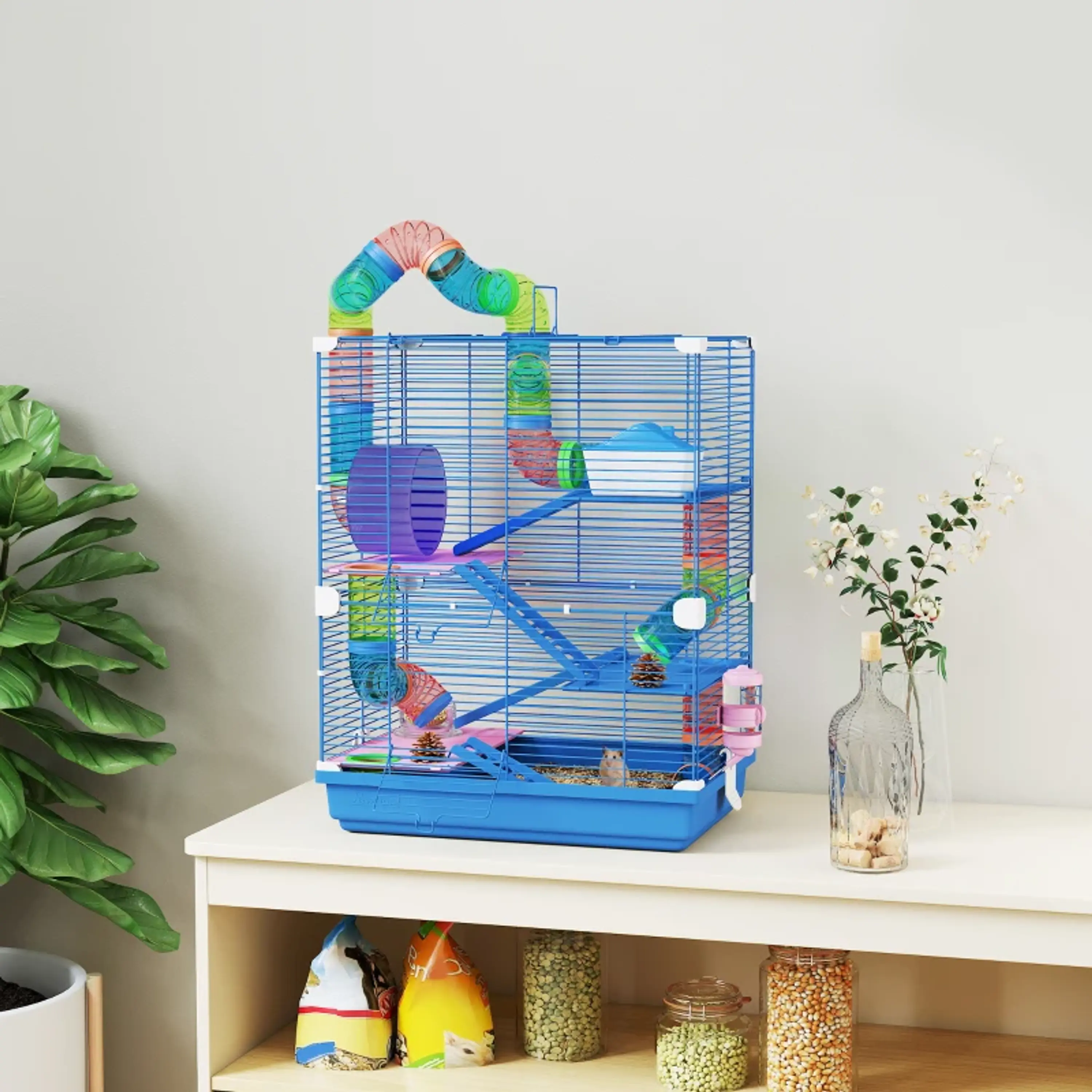 Gaiola para Hamsters com Túnel 12