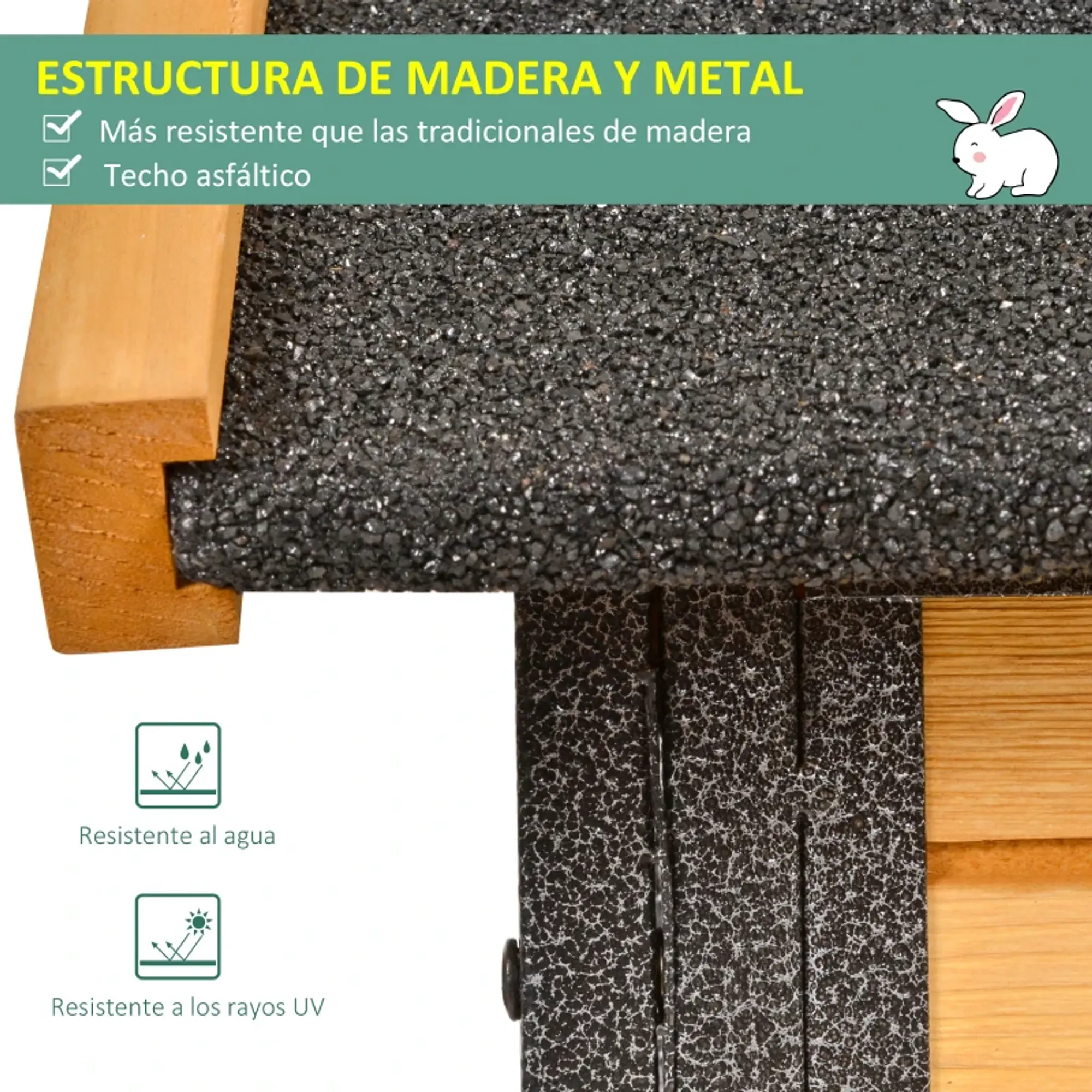 Coelheira para pequenos animais de estimação de 2 níveis 6