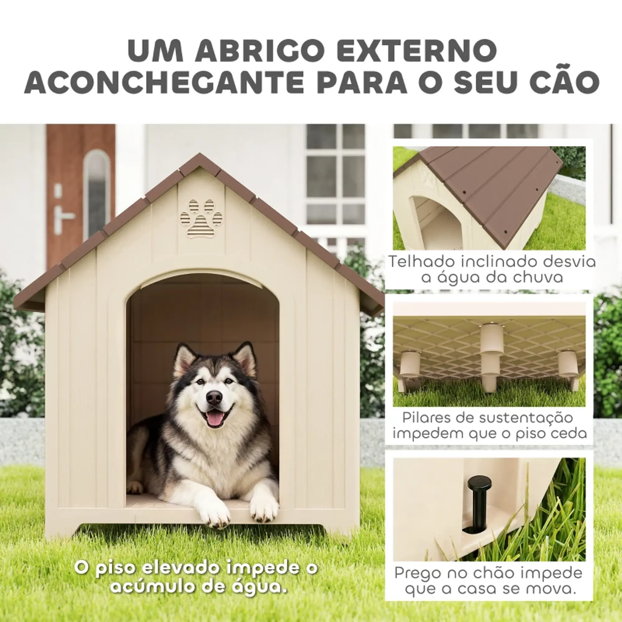 Casota para Cães de Exterior 8