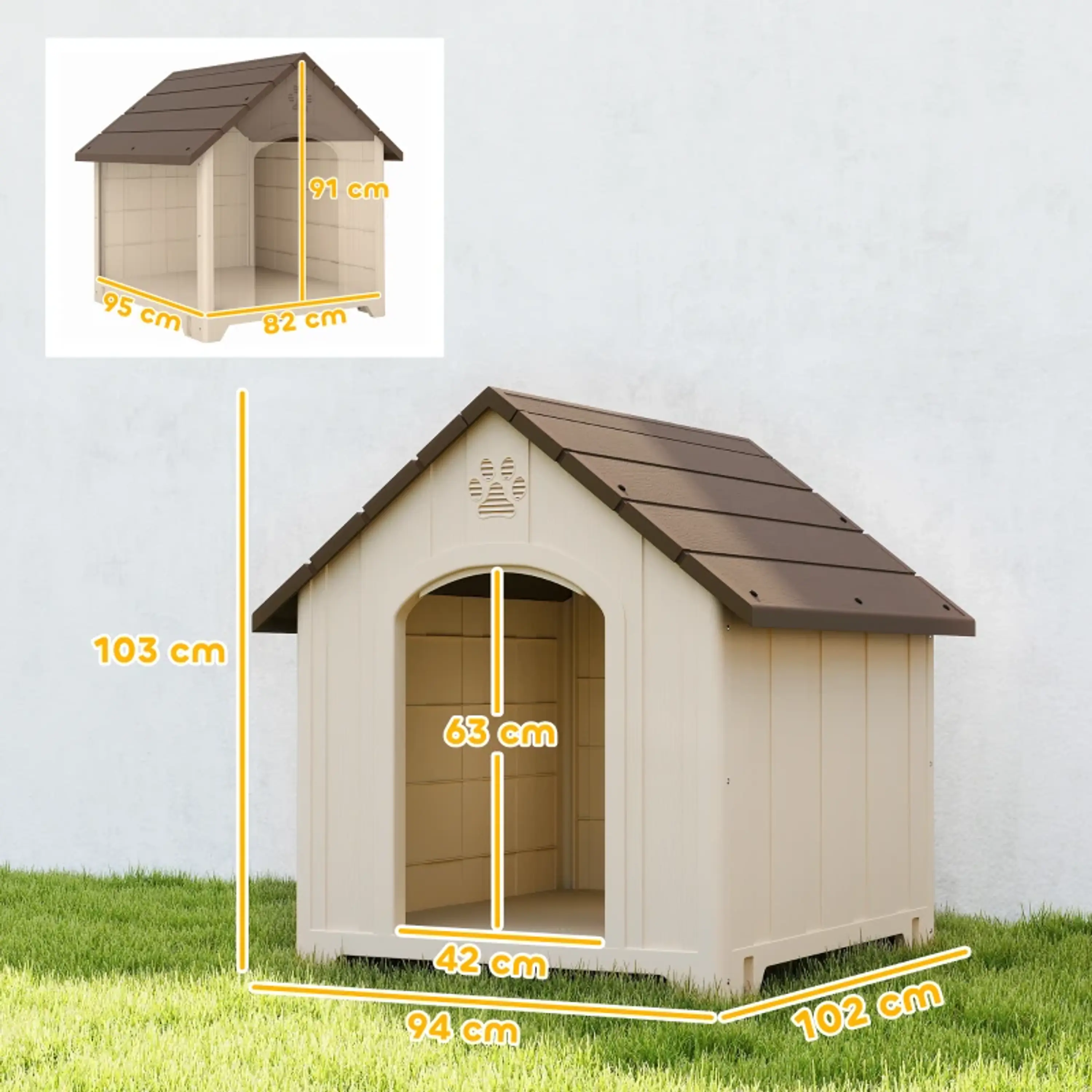 Casota para Cães de Exterior 4