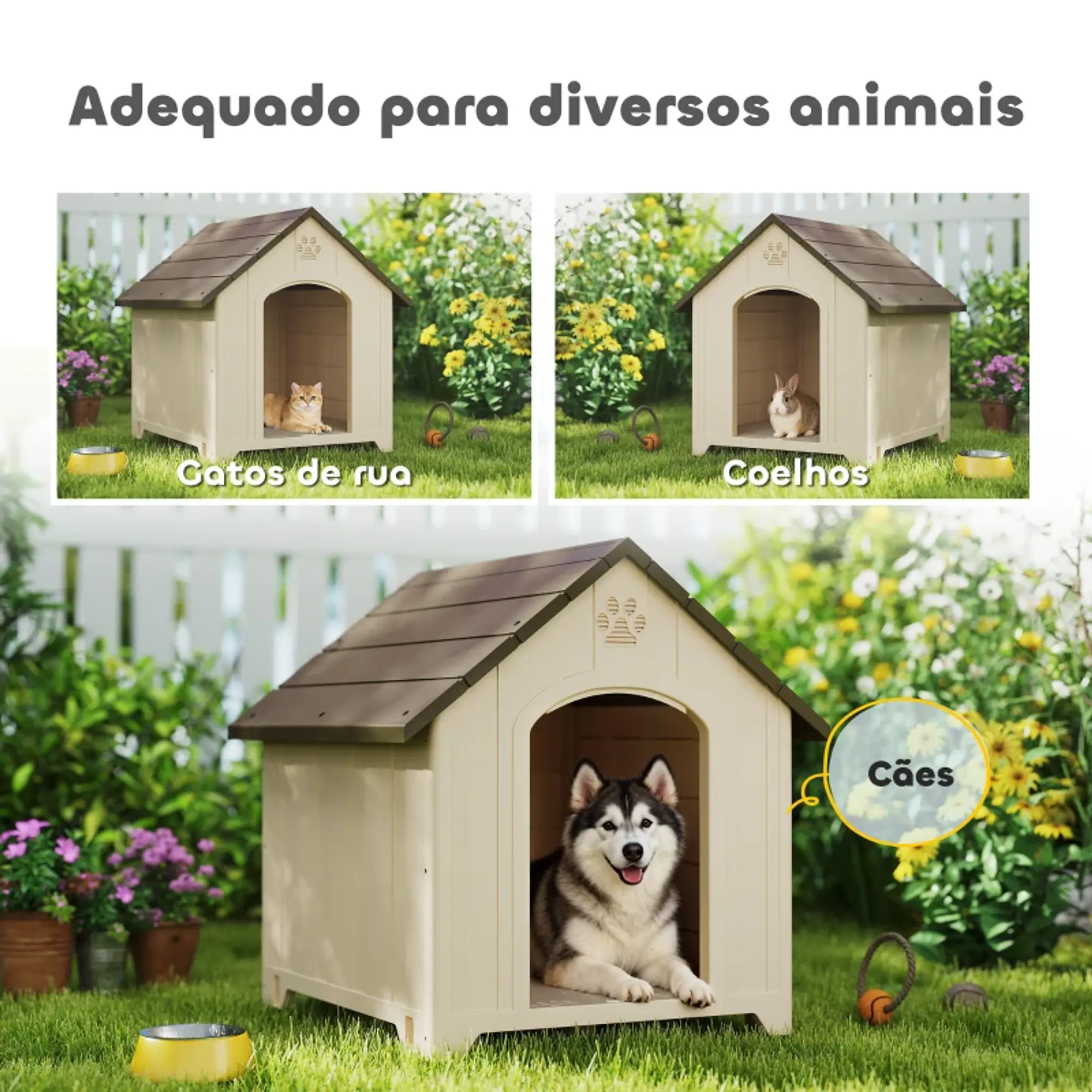 Casota para Cães de Exterior 2