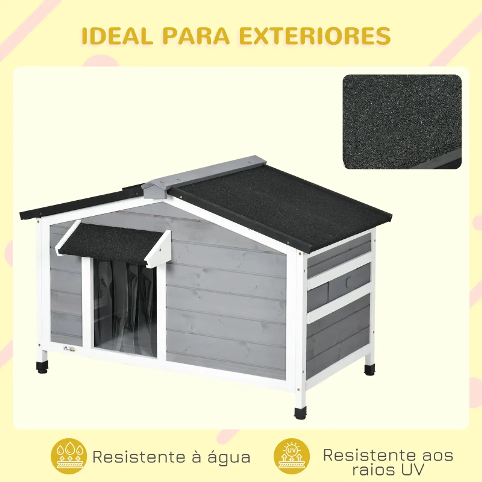 Casota para cão - Madeira  7