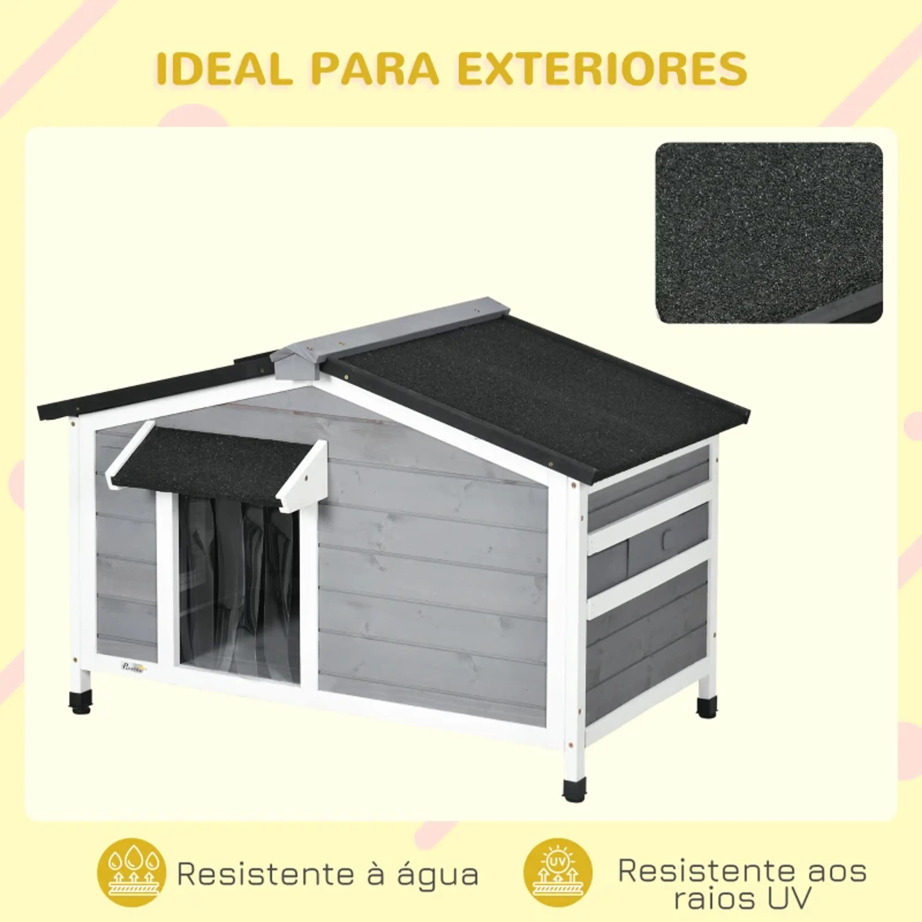 Casota para cão - Madeira  7